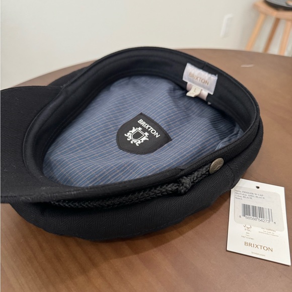 Brixton Black Fiddler Hat Size L - Picture 5 of 5